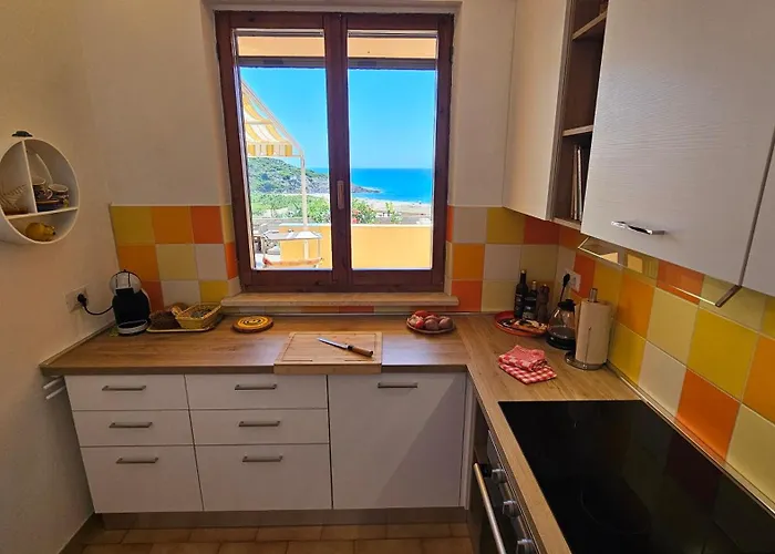 Apartman Casa Colori - Entspannen Mit Meerblick Porto Alabe