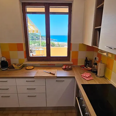 アパート Casa Colori - Entspannen Mit Meerblick Porto Alabe